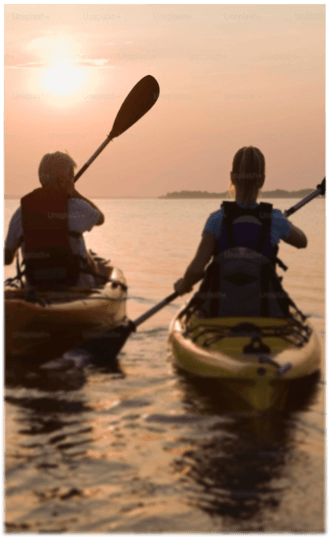 SUNSET KAYAKING ON KALA WEWA RESERVOIR